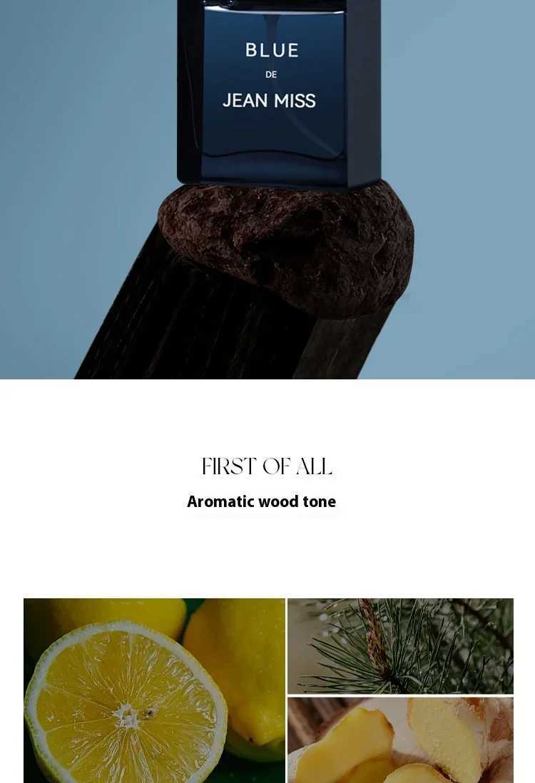 Brand perfume Cologne Mens perfume Set spray Flirting Pheromone Lasting Light perfume Flower Lemon Vibrant GentlemanXJ250409