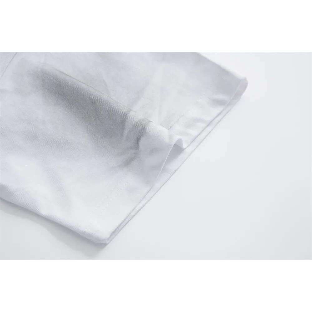 Washed Distressed Print Short Sleeve T-Shirt Mens Letter Graffiti Summer High Street Loose Crew Neck Half-Sleeve Cotton Tee Men