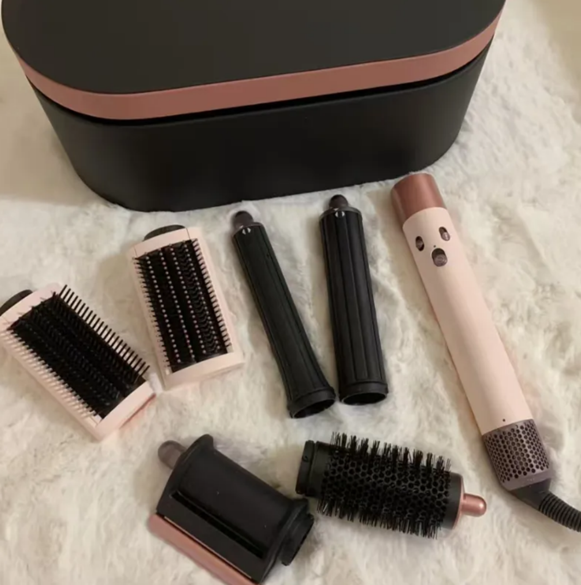 2025 HS05 High version Curler Hair dryer Multi Function for Women Adjustable Temperature Hair Tool Hair Curlers Negative ion 7-in-1 travel set airwrap air wrap HS01 SX