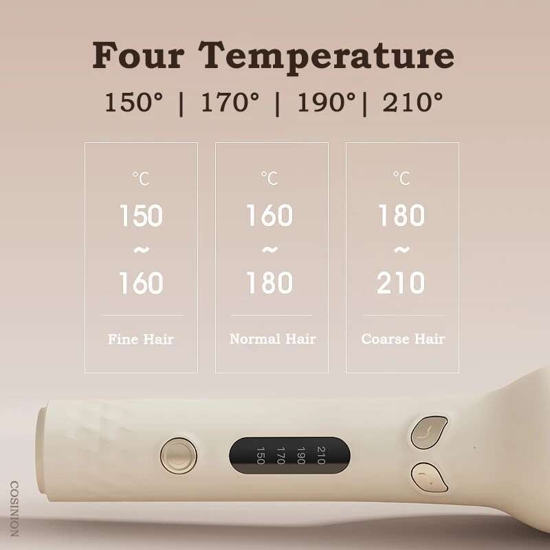 Automatic Curler 28Mm Negative Ions Electric Ceramic Hair Stick Rotating Curl Waves Anti-Tangle Curg Iron Styler