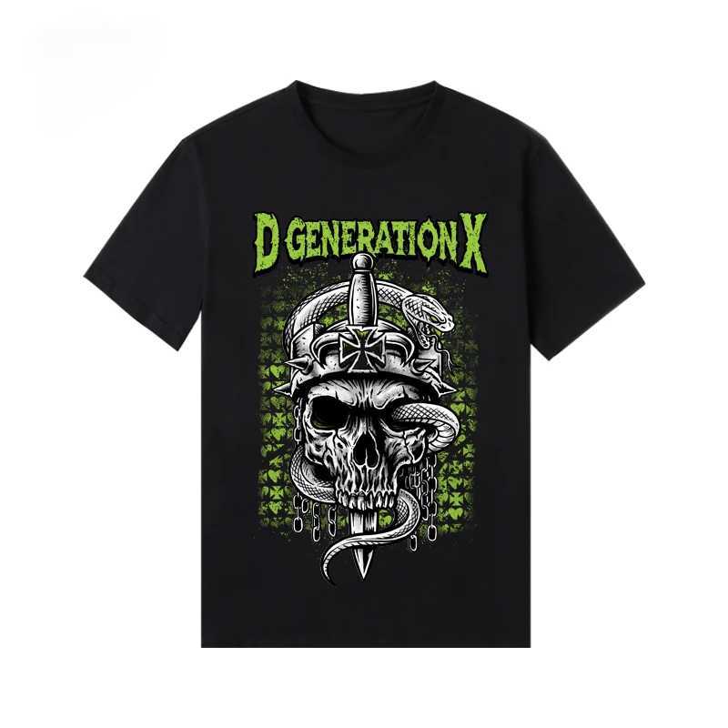 US fashion brand 2024 summer new DX combination short sLeeved printed T-shirt pure cotton loose casual T-shirtXJ250409