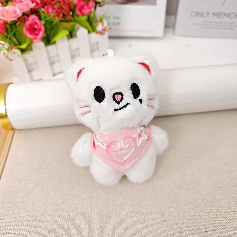 10cm New Stray Childrens Plush Doll SKZOO Saliva Towel Beanie Eye Li Longfu Keychain Fan GiftXJ250409