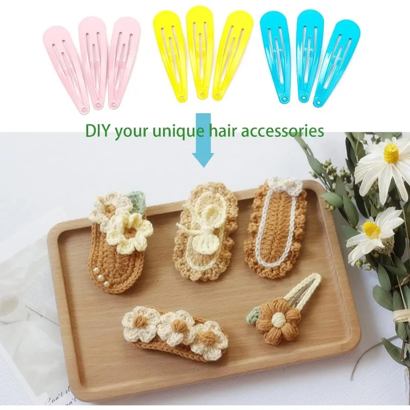 120 packs of colored hair clips 2-inch hair clip metal clips suitable for children teenagers toddlers and women 40 colors 250409