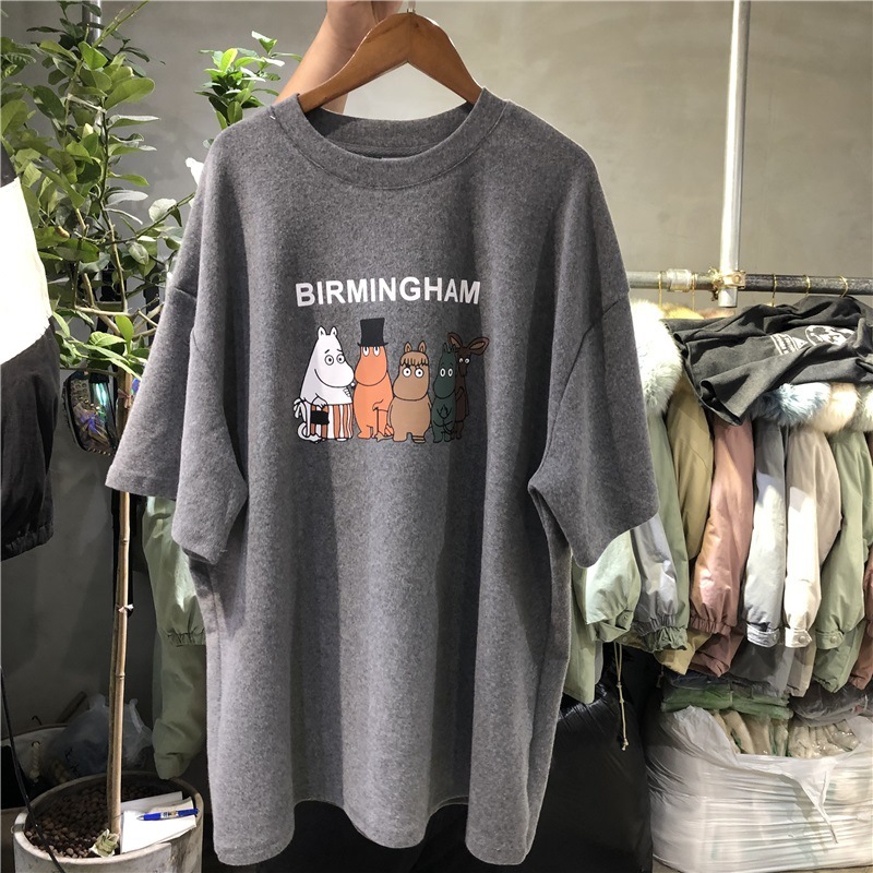 2025S Designer Women S T Shirt Internet Famous Short For Women S Summer New Korean Version Harajuku Style Loose And Versatile Half Sleeved T Shirt On 
