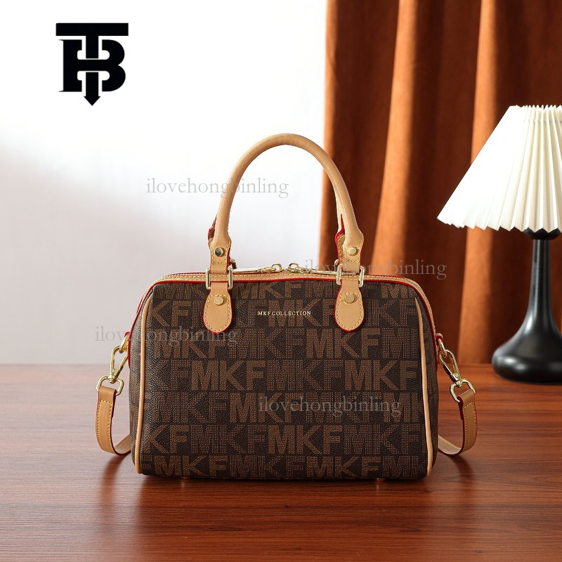 TB BHULAMTE Designer New Boston Bag Luxury Business Handbag Fashion Colorful Letter Single Shoulder Crossbody Bag Banquet Versatile Holiday Gift