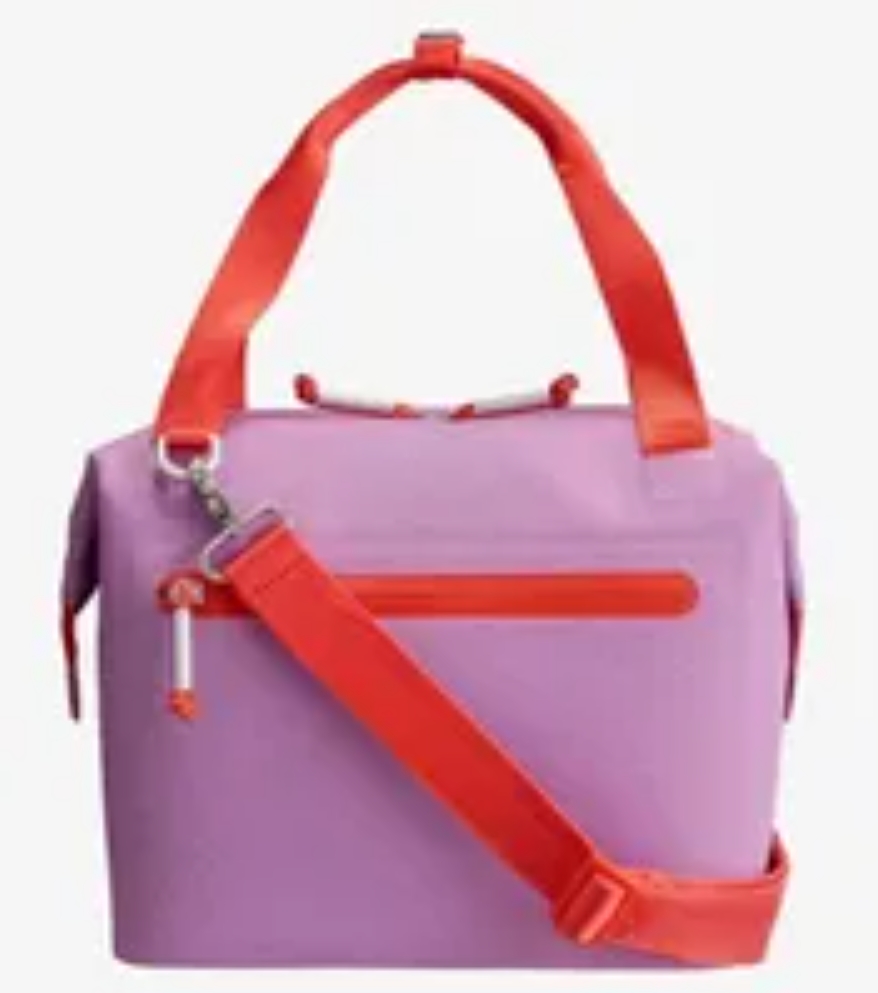 USA Warehouse Lunch bag whole day recycled polyester ice bag 12 hour cooling travel ice bag all 40 ounce cup crossbody bag with phone pocket Travel ba