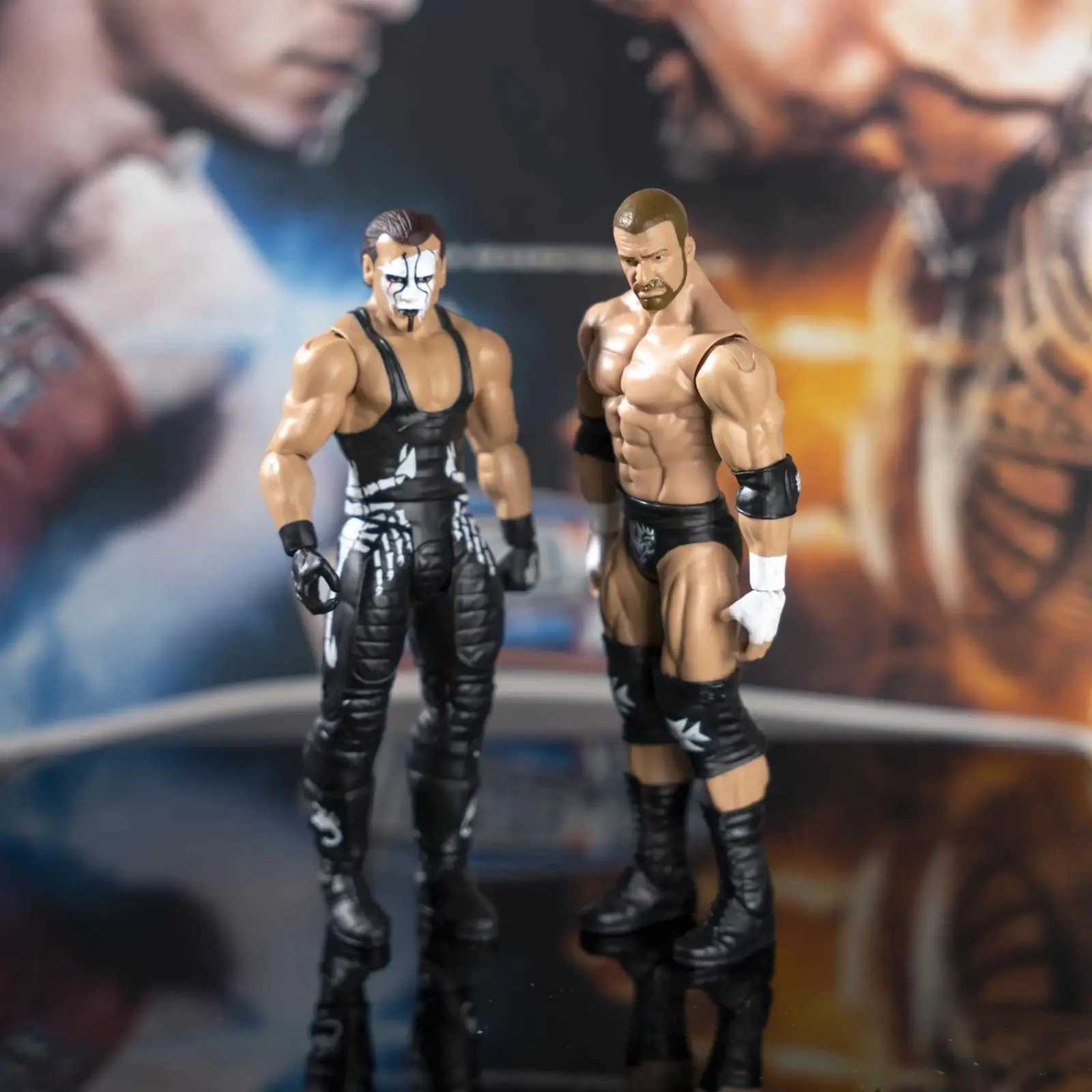 WWE AEW WWF Wrestling Figure Wrestler Funeral Home Roman Reigns Sting Jimmy JEY USO 6-inch 7-inch Wrestling Action Figure Series X250409