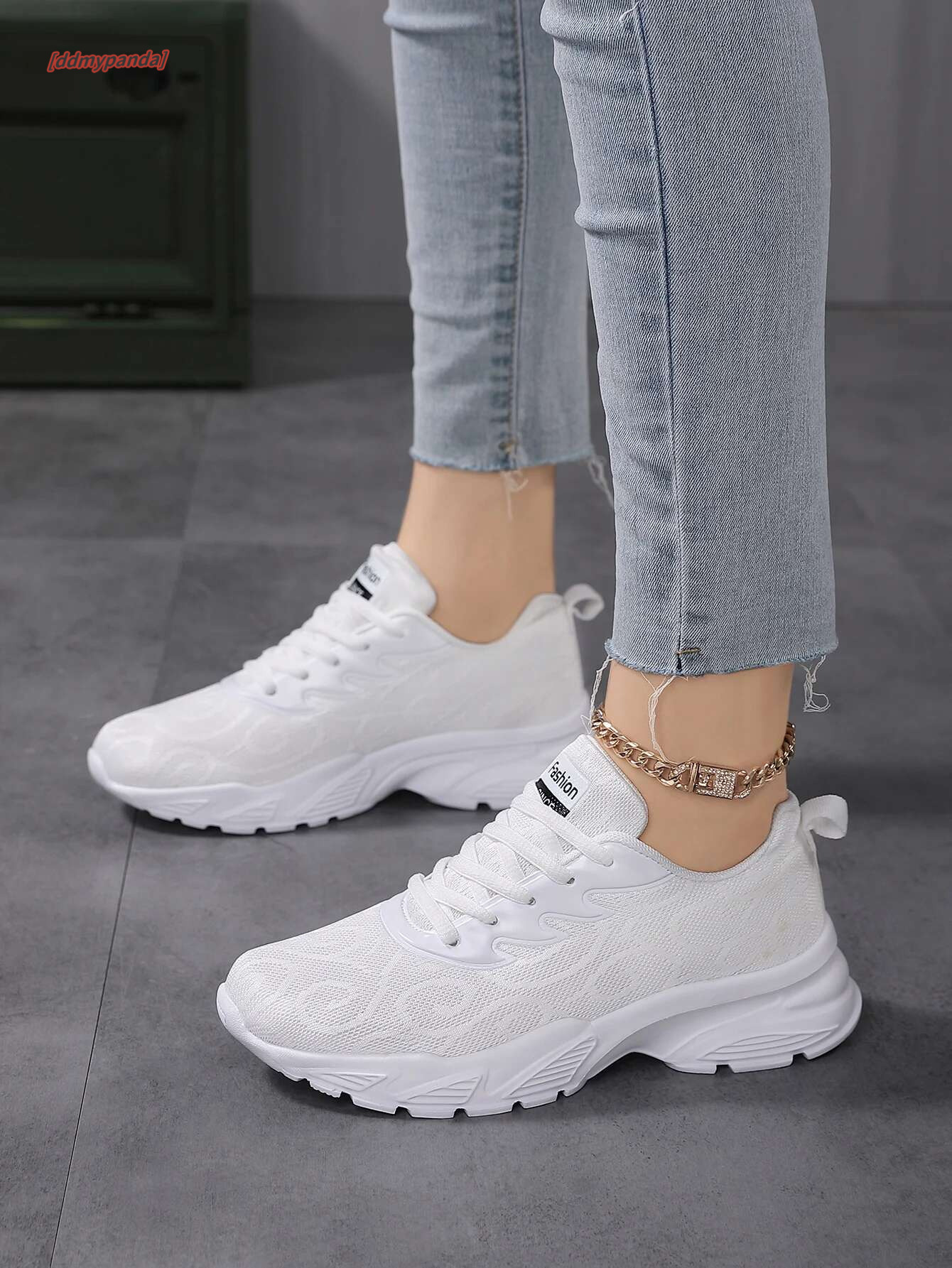 Spring Autumn Mesh Casual Shoes for women Breathable full White sneakers Woman soft soled running shoes Leisure Sports Footwear ddmypanda