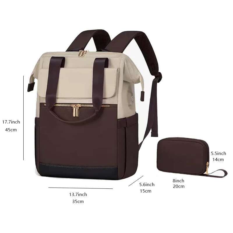 Laptop Travel Leisure Mommy Diaper Bag, Men's And Women's Fashionable Backpack