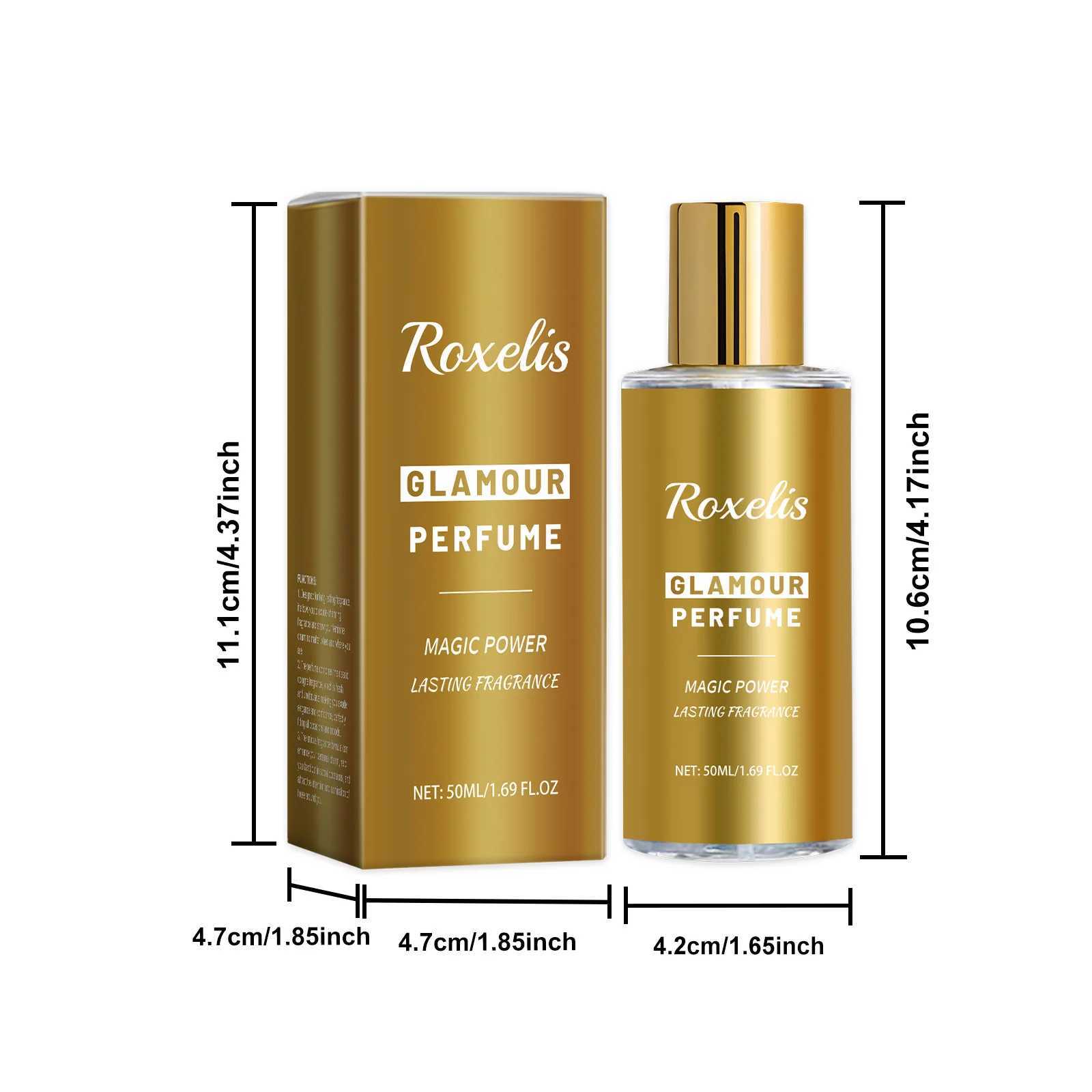 Roxelis 50ml Cologne Charming perfume spray Long lasting fragrance Valentines Day gift Date Attracting scent Removing pheromone perfumeXJ250409
