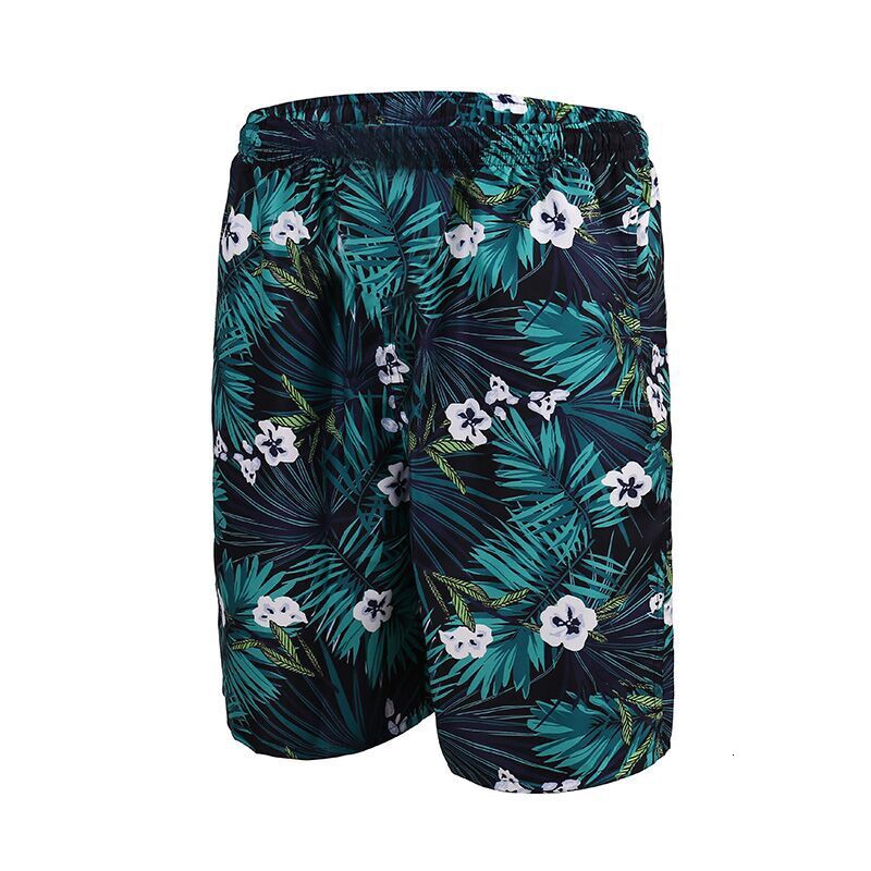 2025 New Designer Men Shorts Beach Large Size Quick Drying Loose Fitting Quarter Sports Casual Floral Pants