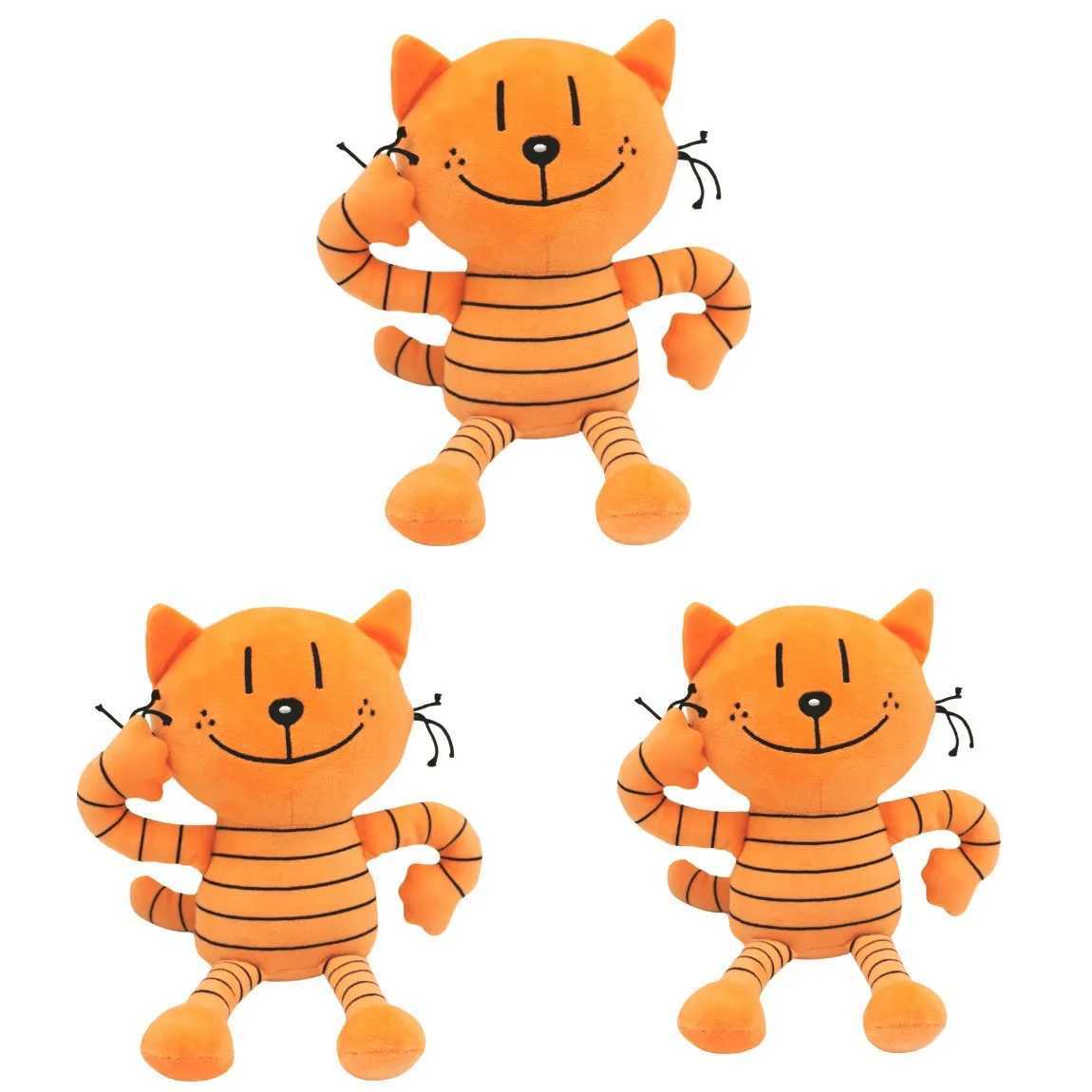 25cm Cute Dog Man Plush Toy Doan Soft Fill Doll Cartoon Petey Cat Puppy Chief Plush Animal Character Birtay GiftXJ250409