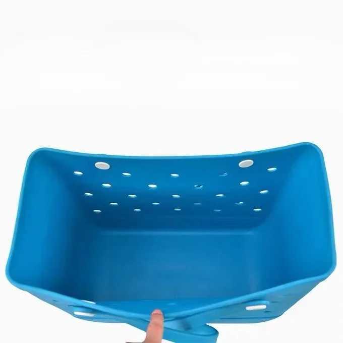 48x24x36cm Summer EVA Beach Basket Wen Picnic Tote Bag Hole Waterproof Handbag Pouch Shopping Shoder Bag Large Boggs Beach Bag XL Z250409