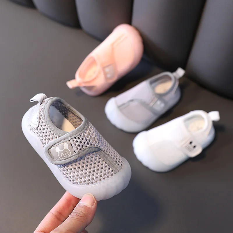 Baby casual shoes toddlers first step summer girls mesh breathable Tenis sports shoes 250409