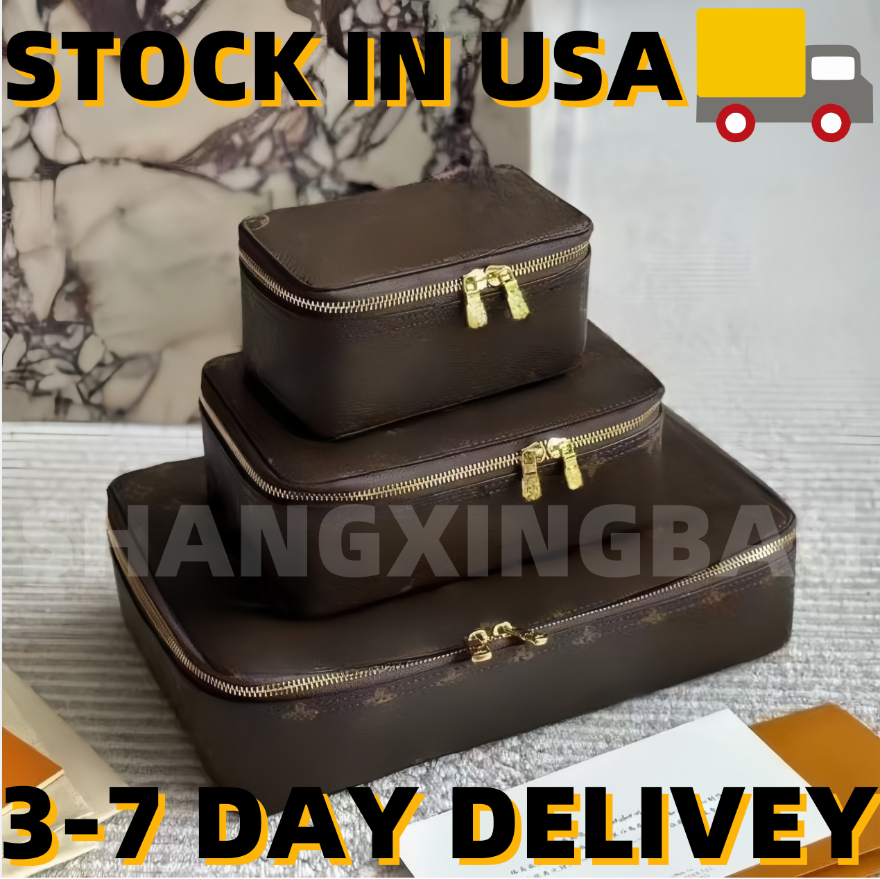 Designer Makeup Bag… - image