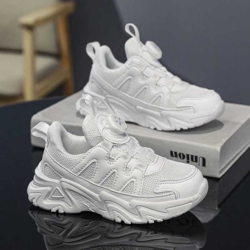 White childrens shoes girls sports shoes platform summer childrens casual sports shoes new short and chubby sports girls tennis shoes X250409