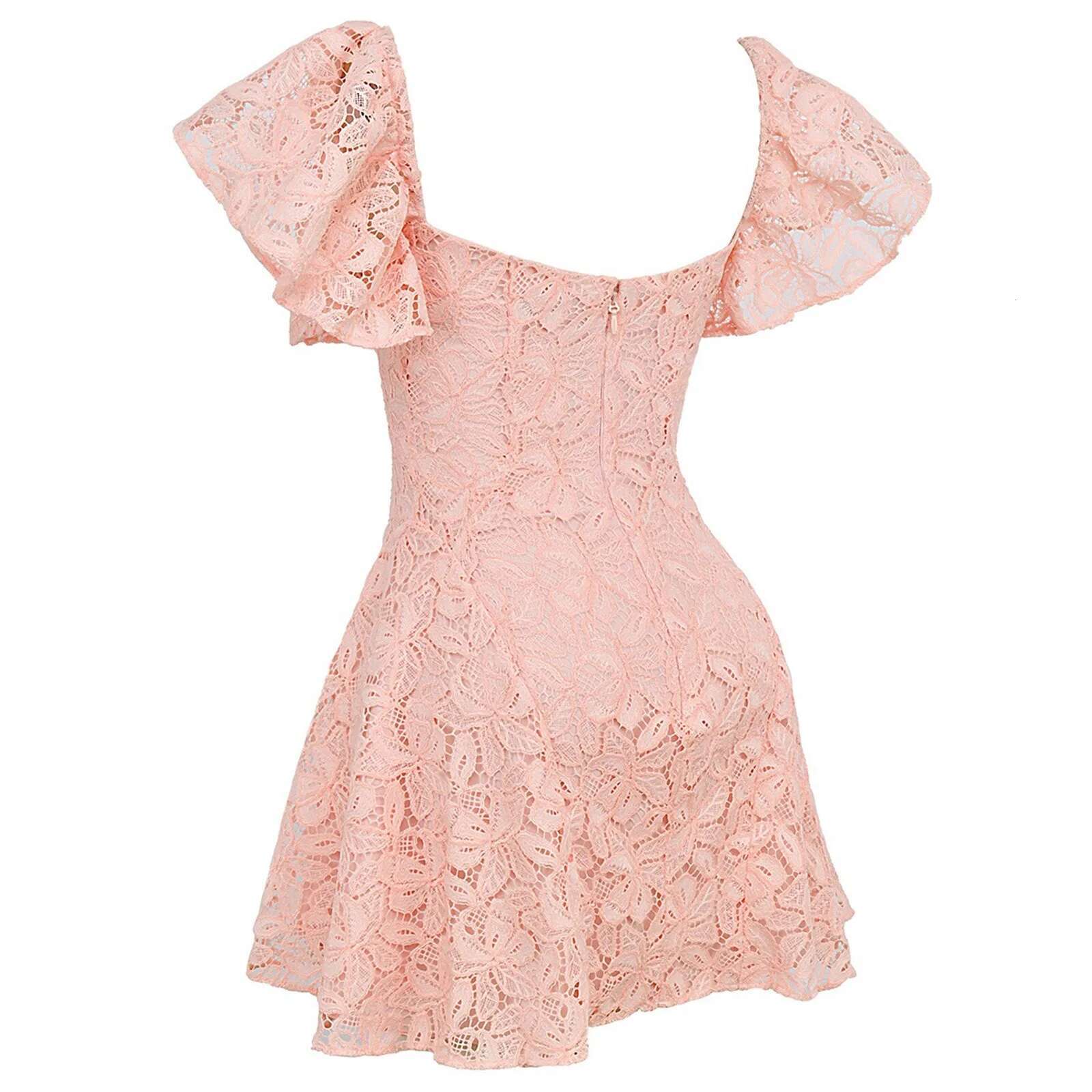 Dongdumaoyi A Line Flowy Mini Dress Summer French Elegant Women Sexy V Neck Party Sweet Girl Style Casual Slim Short Dresses