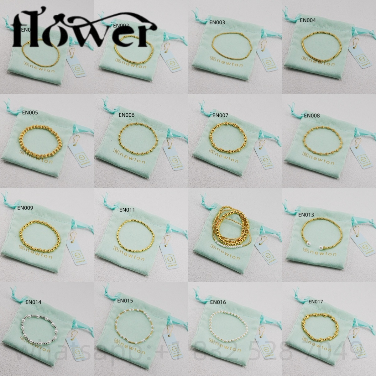Enewton Brand Jewelry High Quality Gold Bracelets Bangles For Women Birthday Gift