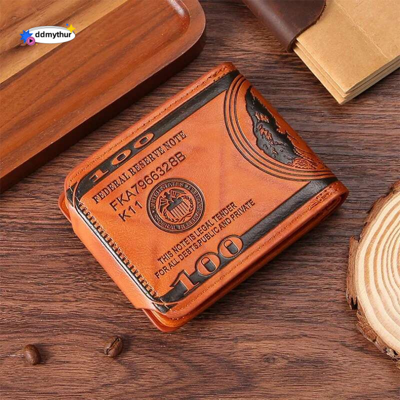 Men's Wallets Hasp Male PU Wallet Card Holder Coin Pocket Purse cartera hombre ddmythur