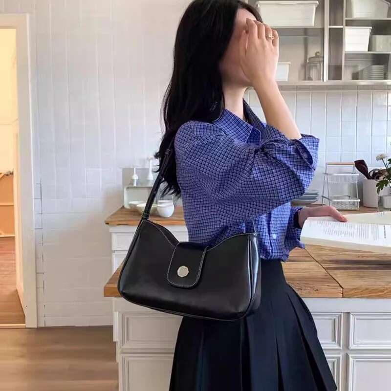 Formeki Underarm For Women Concise Shoulder Large Ins Fashion Ladies Female Design Bag