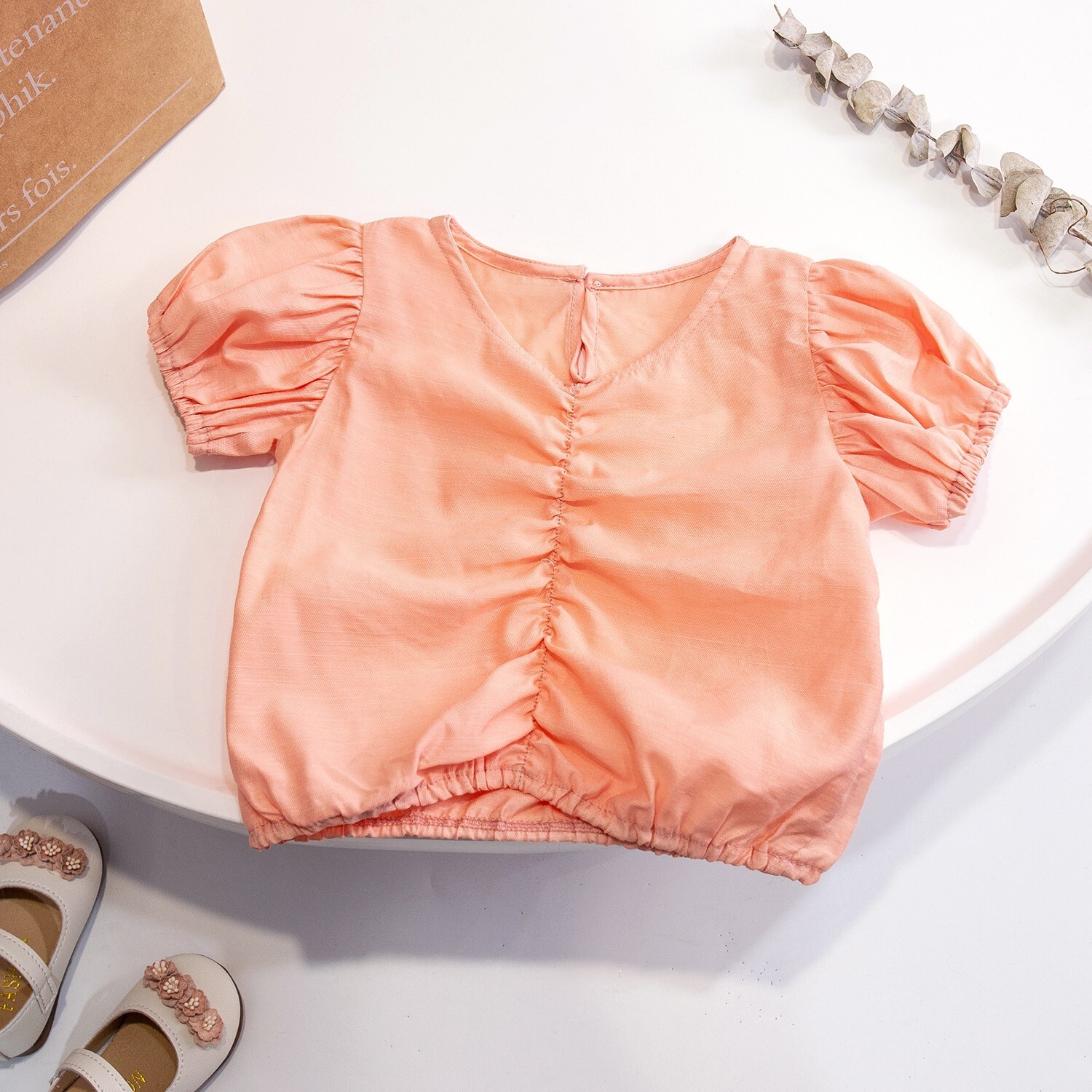 Ddmyshoesvip New Summer Korean Version Children S Clothing For Girls Full Of Printed Love Pure Cotton Loose Casual Short Sleeved Top T Shirt Trendy