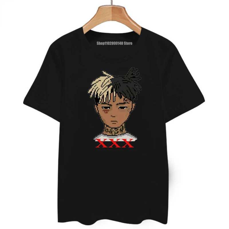 Street Rock XXXOrientation Retro Printed T-shirt Unisexfashion Harajuku Casual Short Sleeve T-shirt Mens Urban Trend TopXJ250409