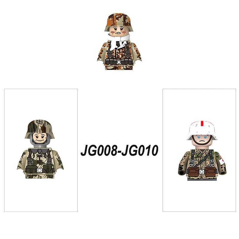 Moc Ww2 Military Mini Picture German Medical Tank Troop Explosion Machine Gun Childrens Block Toy Gift Boys and Girls New Juguetes X250409