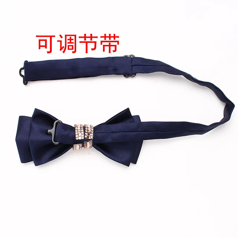 Formal Business Mens Diamond Bow Fashion Wedding Grooms Mens Fashion Version Bow 250407