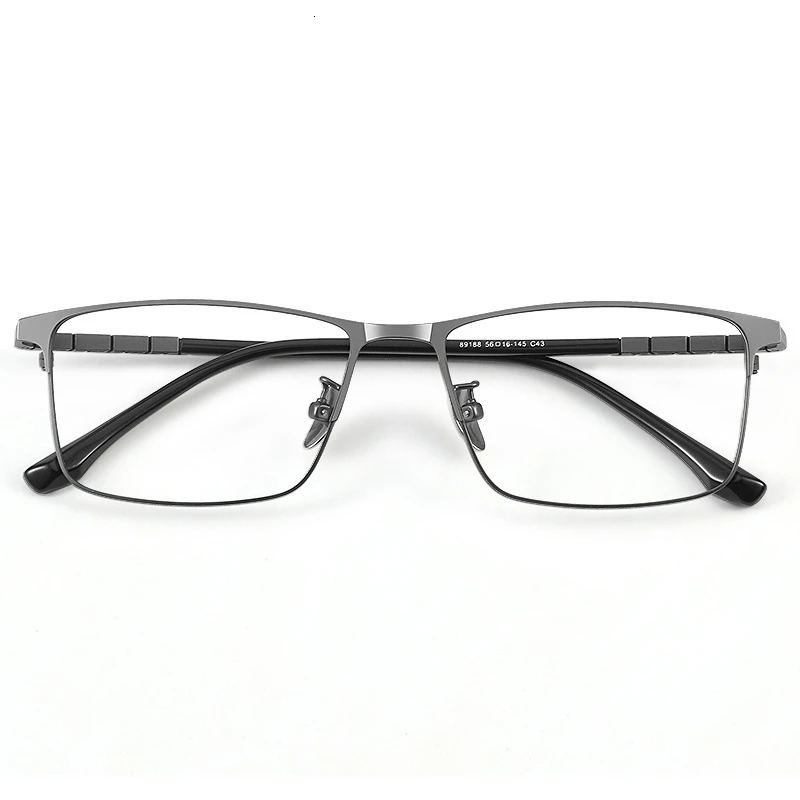 YIMARUILI Ultra-light Business Spectacle Frame Fashion Alloy Optical Prescription Mens Eyeglasses Frames 89188 250407