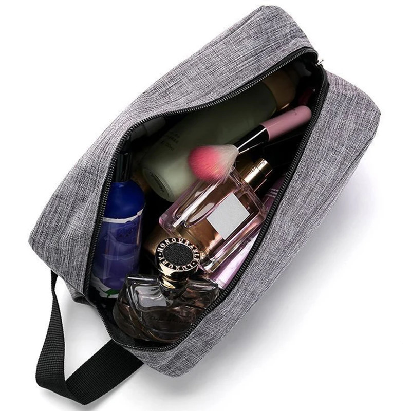 Waterproof travel makeup storage bag portable large capacity 250408