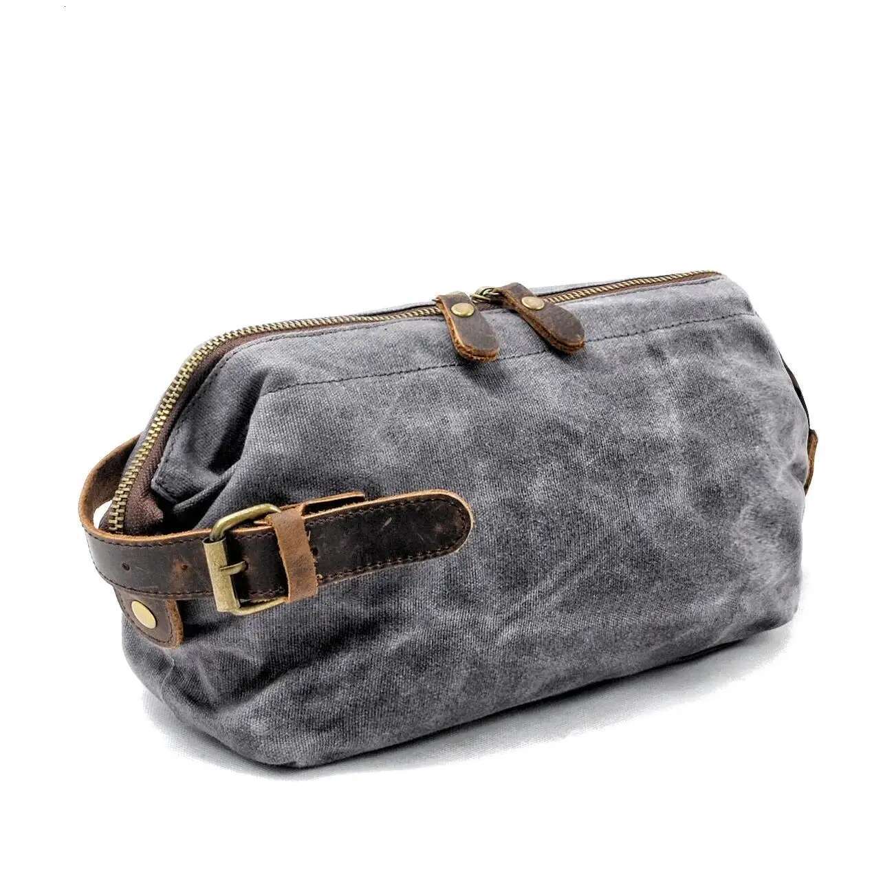 MUCHUAN Europe Travel Canvas Clutch Mobile Phone Wrist Wash Small Bag Men's Handbag Waterproof