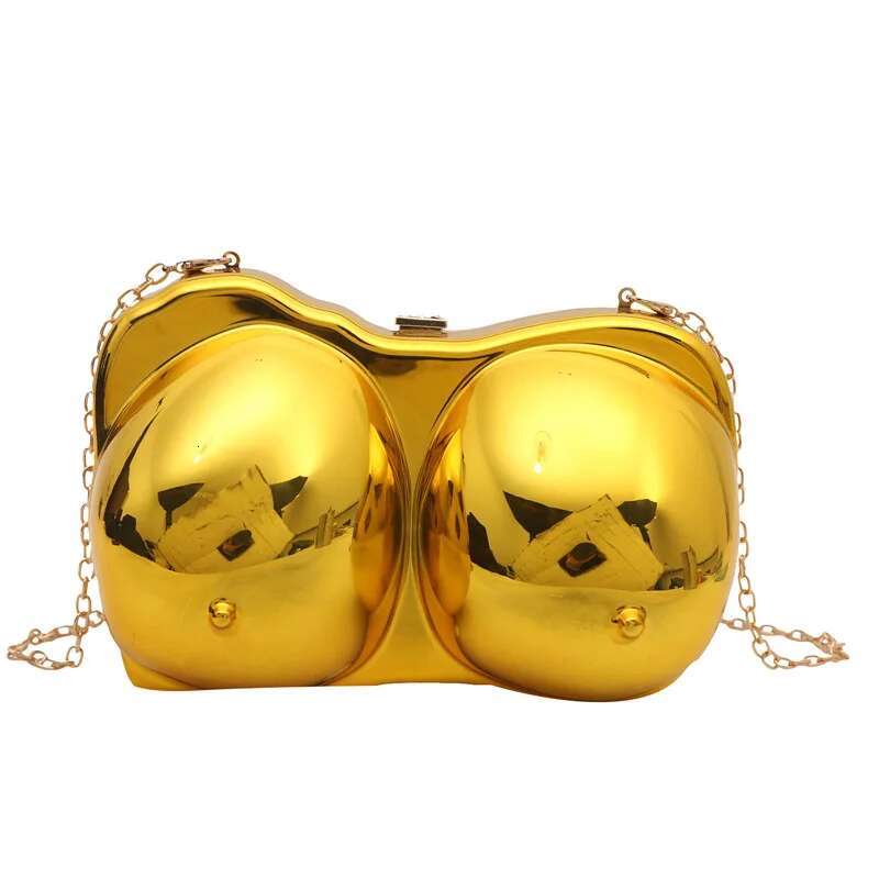 Acrylic Gold Purse Designer Handbags High Quality 2025 Glamorous Wedding Evening Bag Fashion Purses For Women Ins
