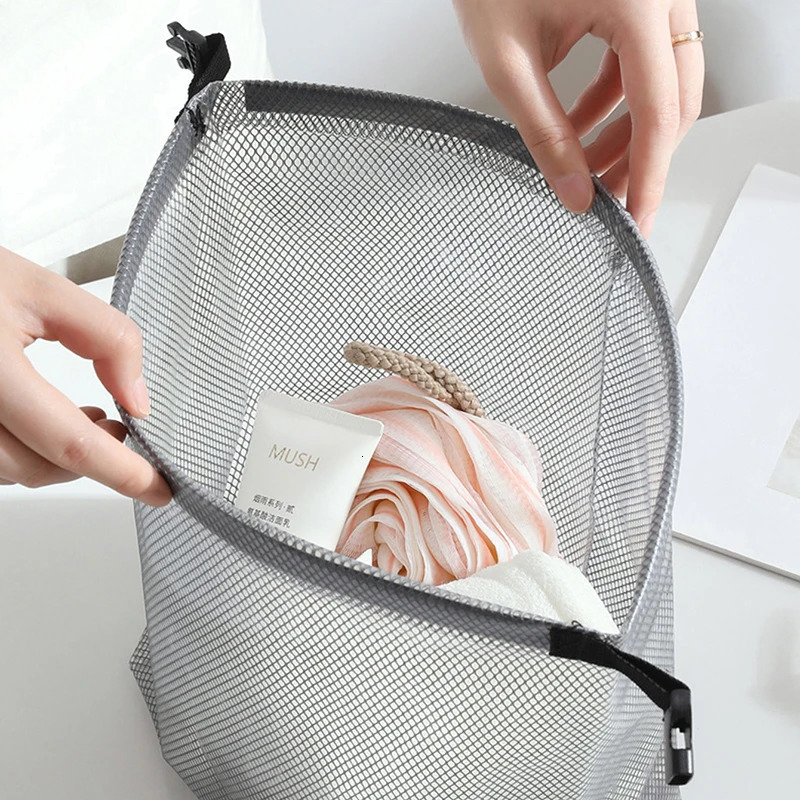 Large capacity waterproof cosmetic storage bag portable handbag 250408