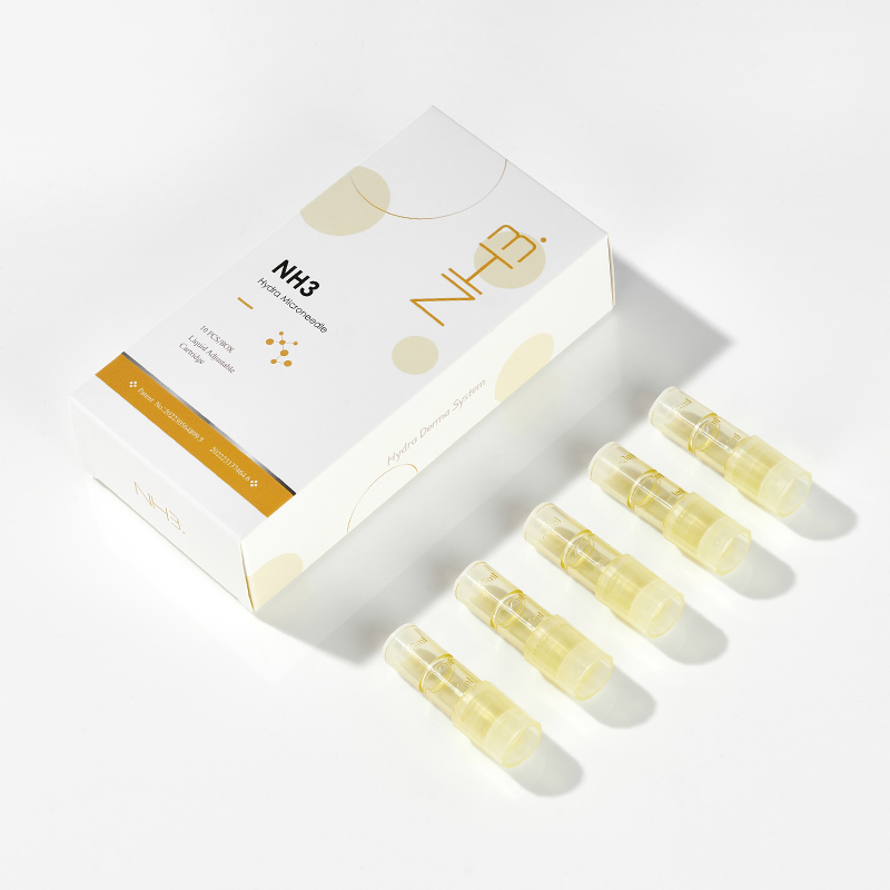 Dermapen UM7 UM8 M10 M20 Needles Cartridges NH3 20Pcs 12 Pin Nano Round Silicon Derma Pen Microneedling Consumables Face MTS Tips Mesotherapy Heads 3M