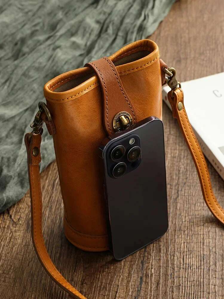 High Fashion S 2025 Shoulder For Moible Genuine Leather Woman Phone Pouch Outdoor Ladies Sg Bag