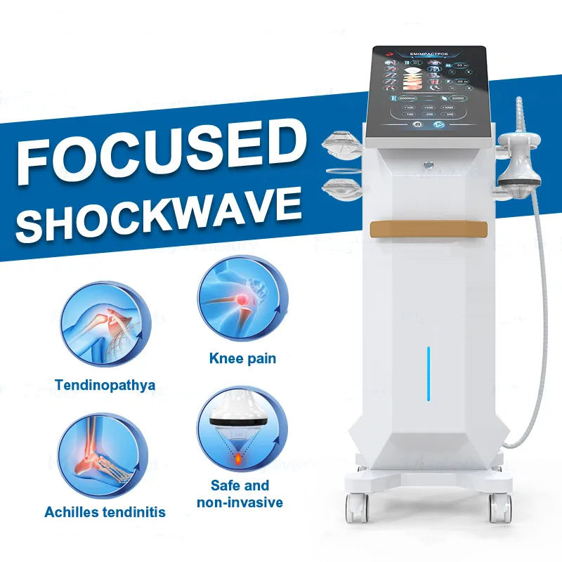 Vertical Shock Wave Therapy Equipment Cellulite Pain Relief Erectile Dysfunction Shock Wave Focus Eswt Shockwave Therapy Machine