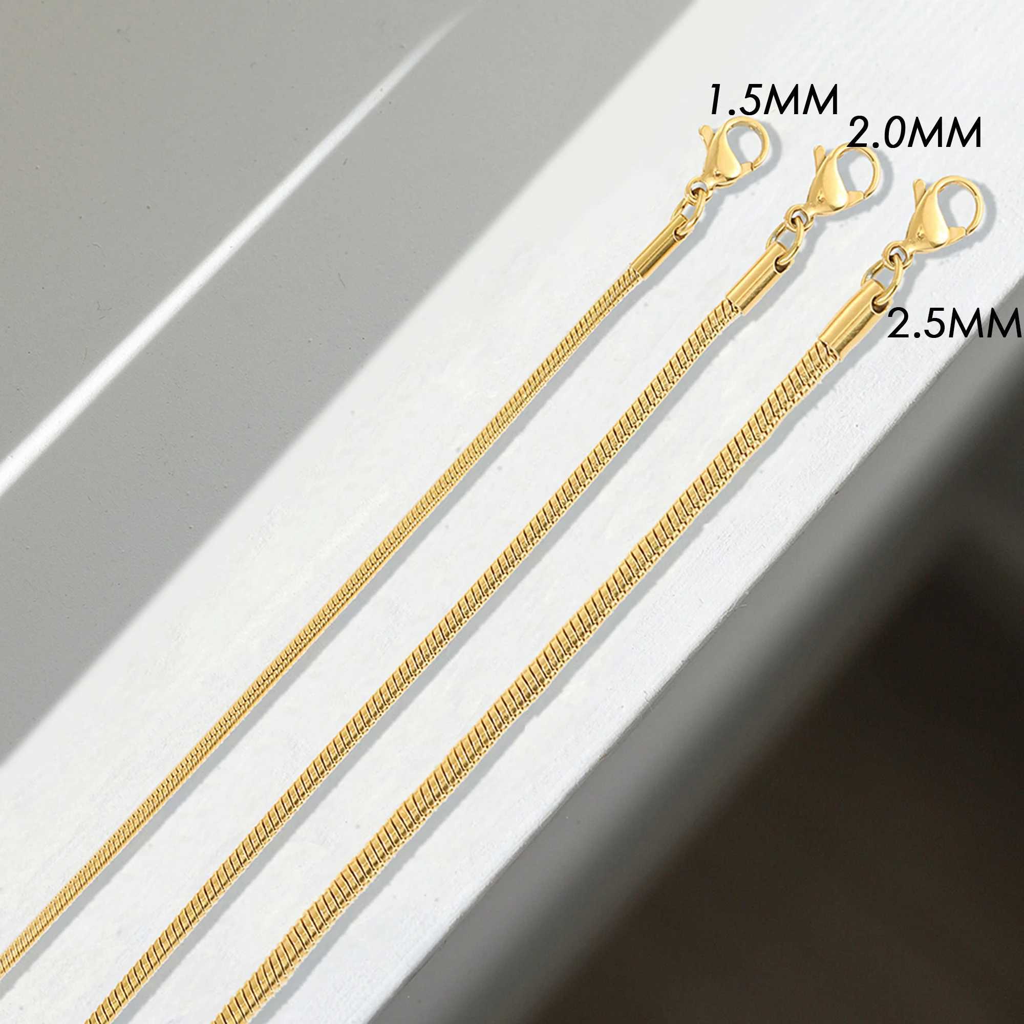 e-Manco Snake Chain Anklet Stainless Steel Adjustable Chain Ankle Gifts for Women Girls Jewelry Accessories Z250408