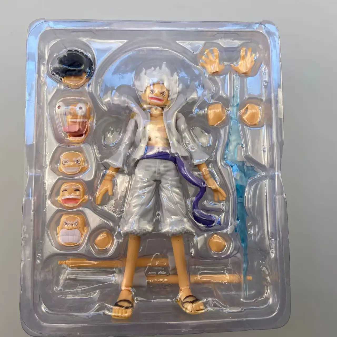 One piece Luffy Animation Digital Gear Fifth Sun God Nika Luffy Action Digital PVC Model Series Decoration Birthday Toy Gift X250409
