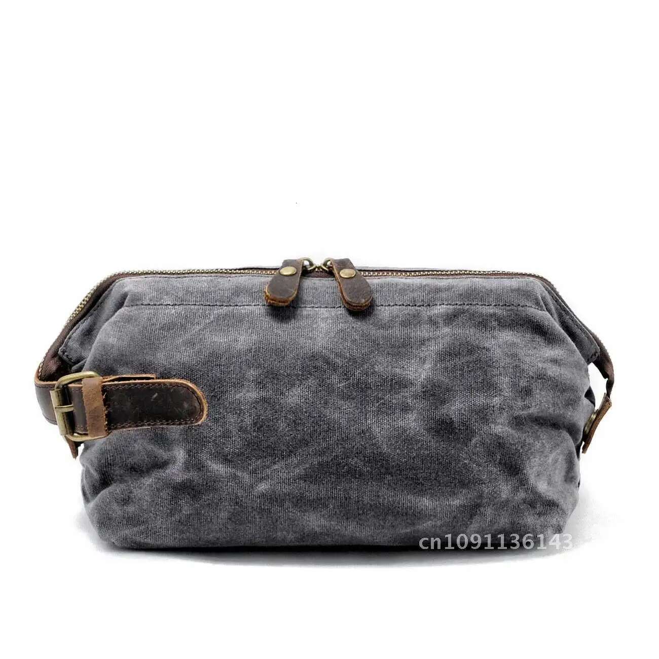 MUCHUAN Europe Travel Canvas Clutch Mobile Phone Wrist Wash Small Bag Men's Handbag Waterproof