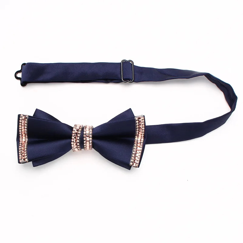 Formal Business Mens Diamond Bow Fashion Wedding Grooms Mens Fashion Version Bow 250407