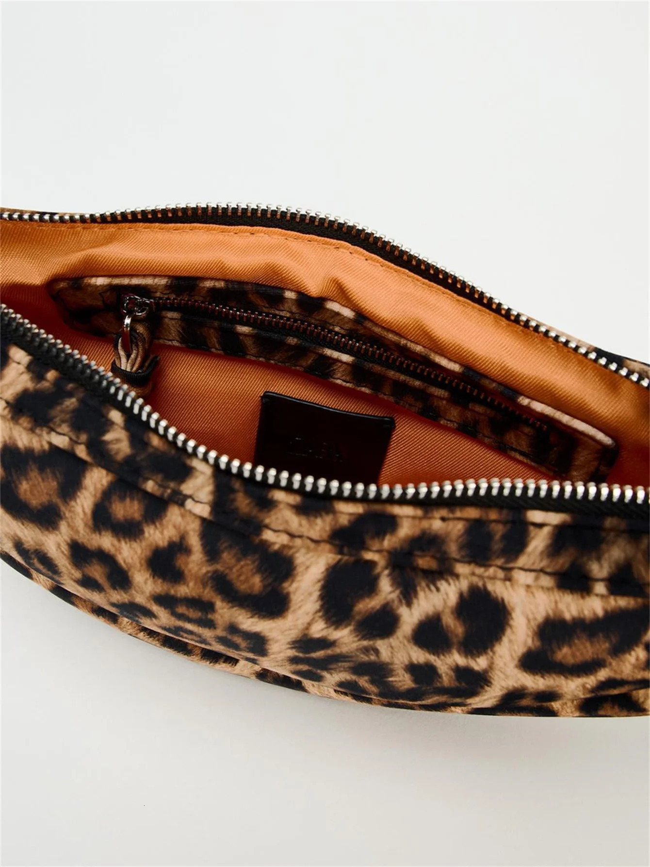 Summer Womens Bag Fashion Trend Animal Leopard Printed Single Shoulder Casual Cross Bag 250408