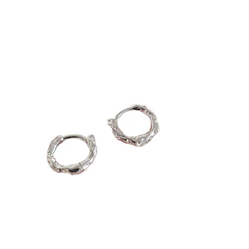 925 Sterling Silver Earrings Temperament Simple for Women Wedding Jewelry Accessories Z250408