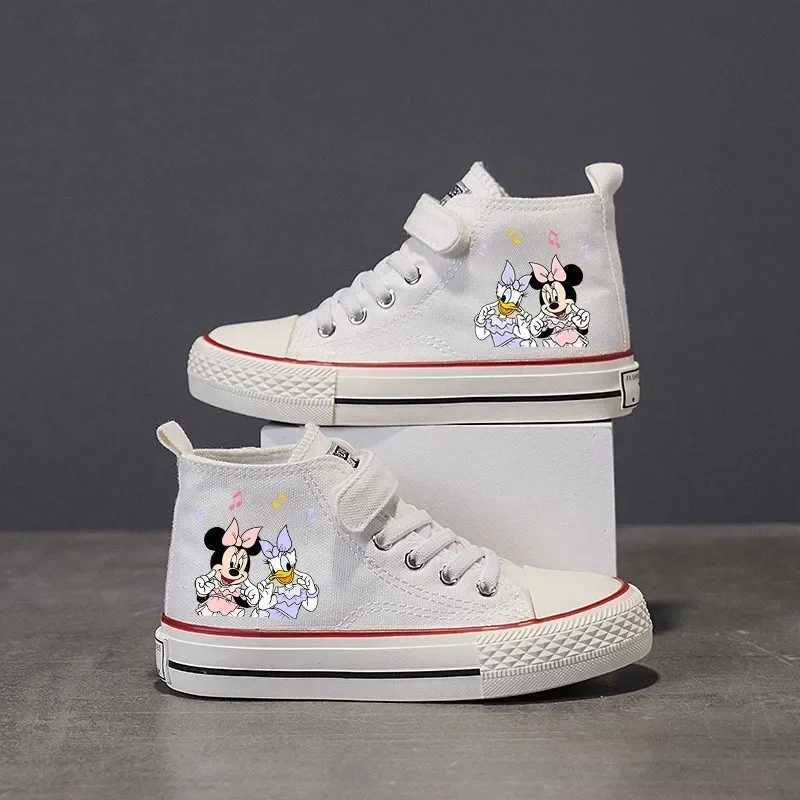 Girls boys CHIldren Club high top low shoes love canvas shoes casual cartoon comfortable CHIldrens printed shoes X250409