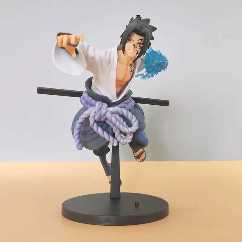 Sasuke Anime Action Character Toy 20CM Inland River Cartoon PVC Character Collection Desktop Decoration Model Doll Birthday Gift M250409