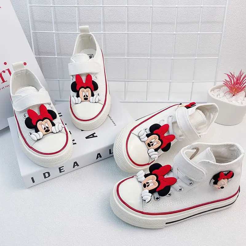 Mini Girl Canvas Shoes Spring Childrens Casual Shoes Autumn Sports Shoes X250409