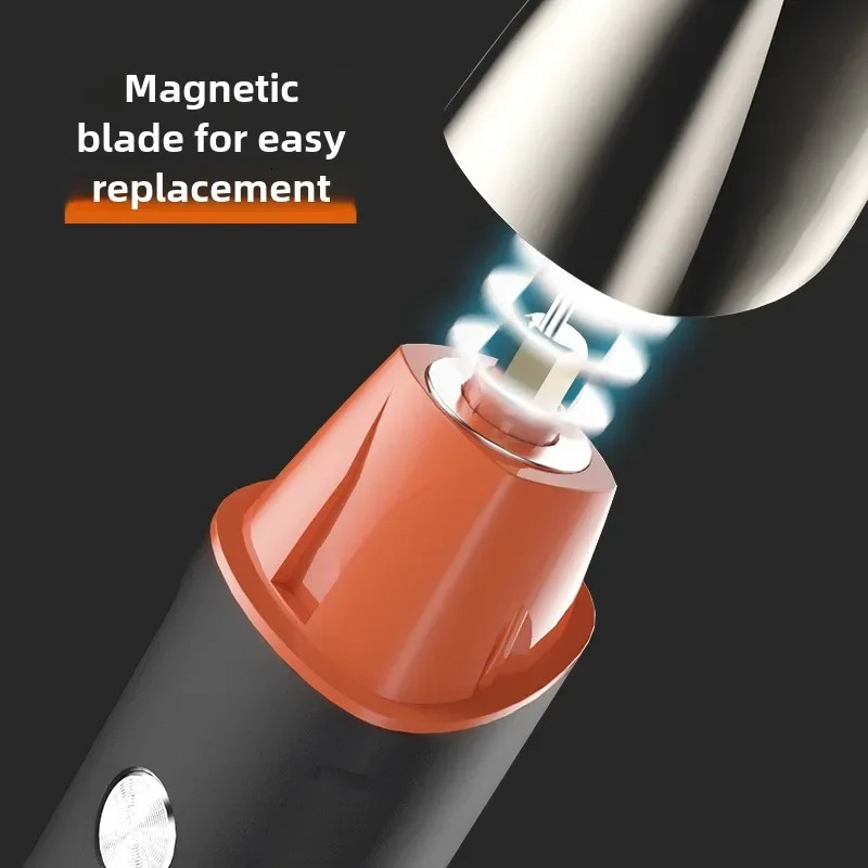 Mens 5-in-1 Shaving Electric Nose Hair Clipper Body Wash Hair Set 250407