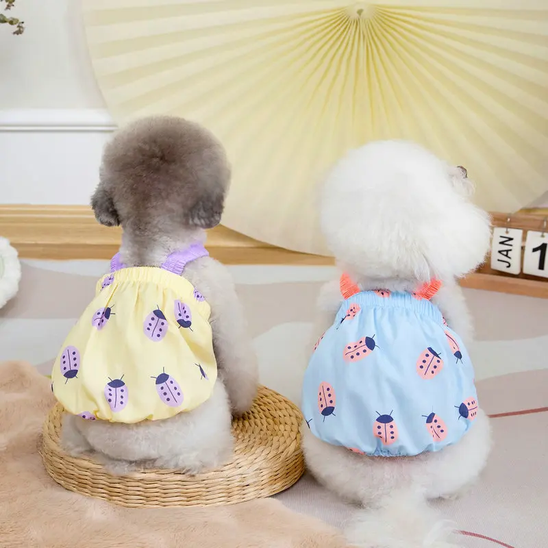Pet Spider Suspender Skirt for Dogs - Lightweight & Breathable Doggie Dress for Spring & Summer