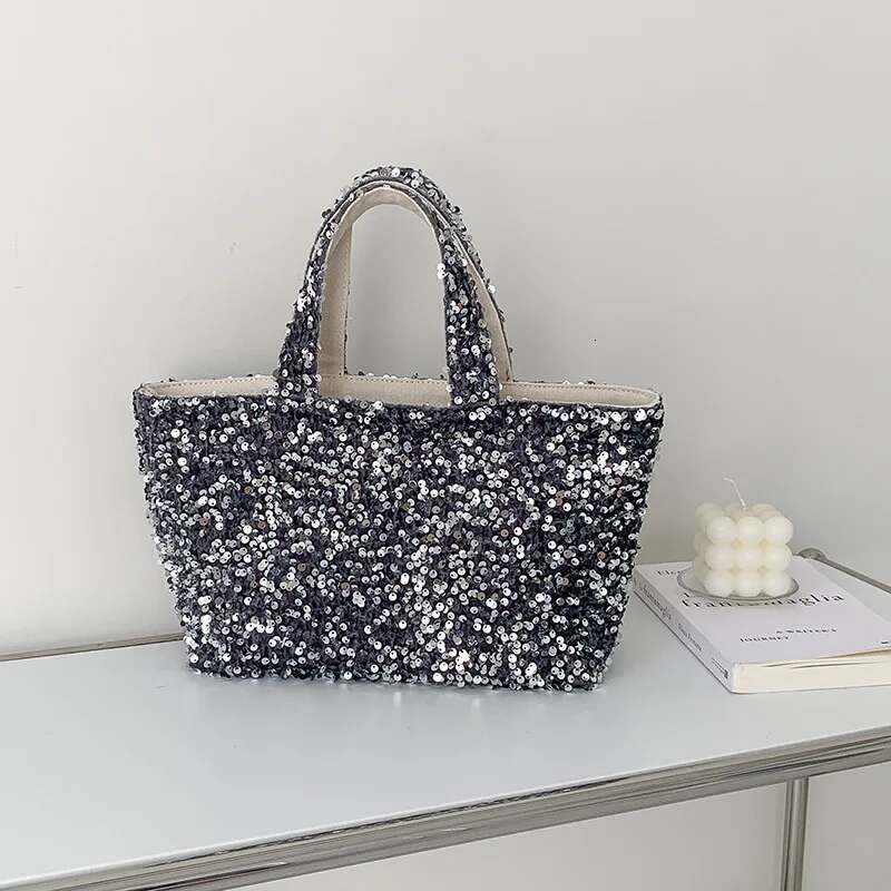 Design Shine Stylish Sequins Handbag Elegant Girls Wedding Dancing Party Bg Clutch Shopper Shopping Bag