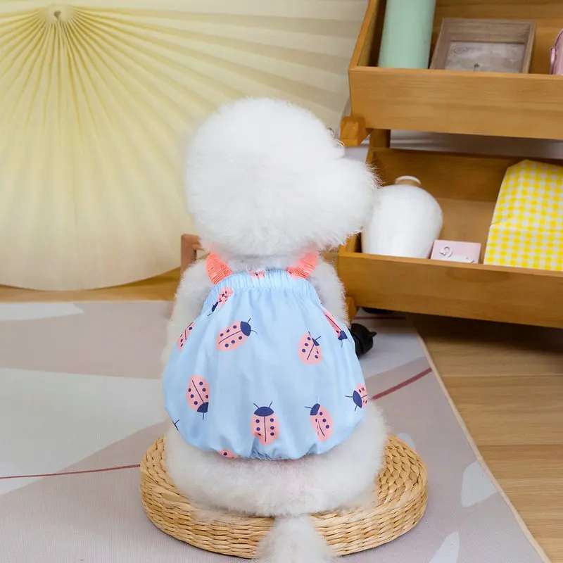 Pet Spider Suspender Skirt for Dogs - Lightweight & Breathable Doggie Dress for Spring & Summer