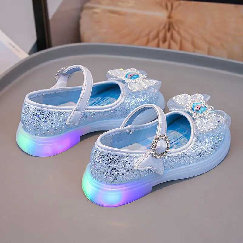 CHIldrens Princess Cute Casual Shoes with Lightweight Soft Bottom Sneakers X250409